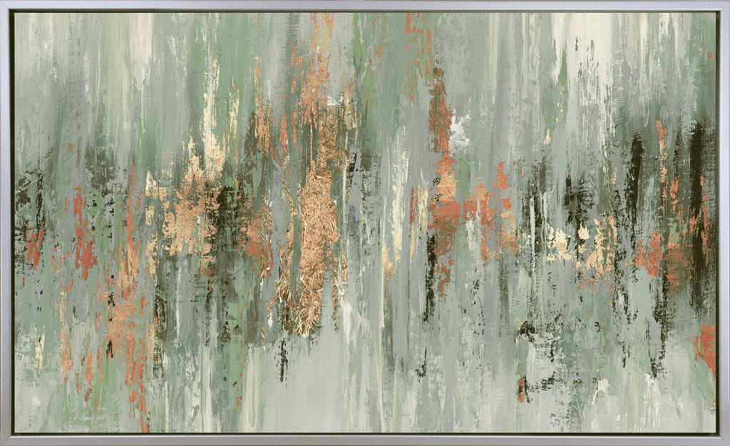 Dripping Moss & Gold (Large) By Tom Reeves *NEW* - TheArtistsQuarter