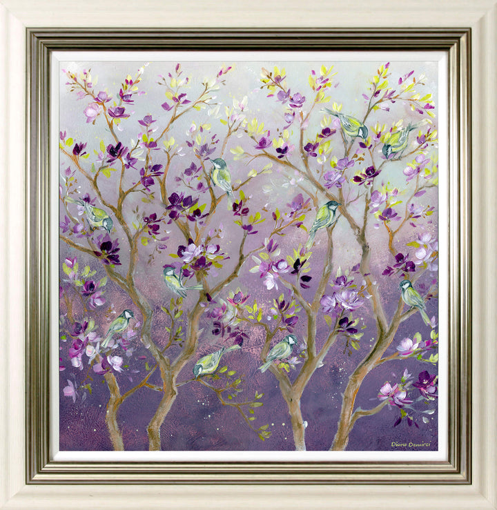 Birds in the Blossom By Diane Demirci - TheArtistsQuarter