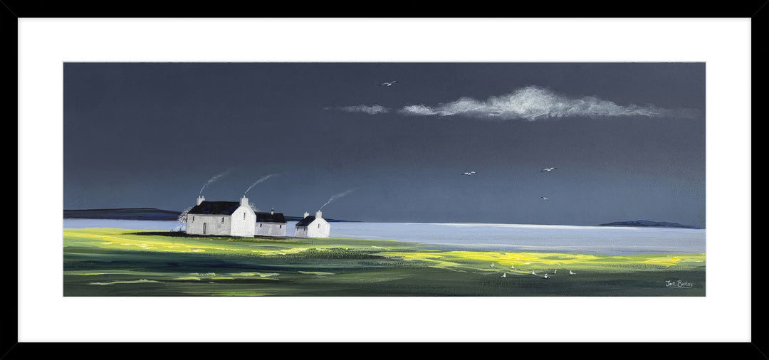 Edge of the Isle Cottage Large By Jack Barclay - TheArtistsQuarter