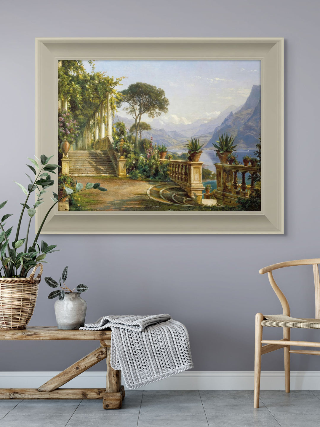 Lake Como By Carl Frederick Aagaard - TheArtistsQuarter