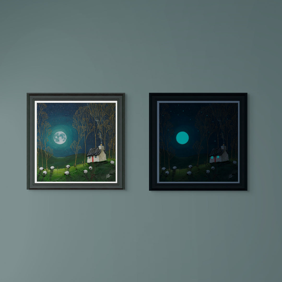 Teal Glow (Glow In The Dark Version) By Geoff Beckett *Delivers Late November
