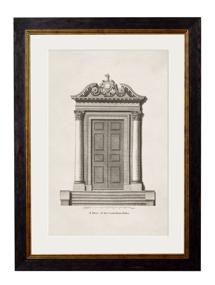 c.1756 Architectural Studies of Doors - TheArtistsQuarter