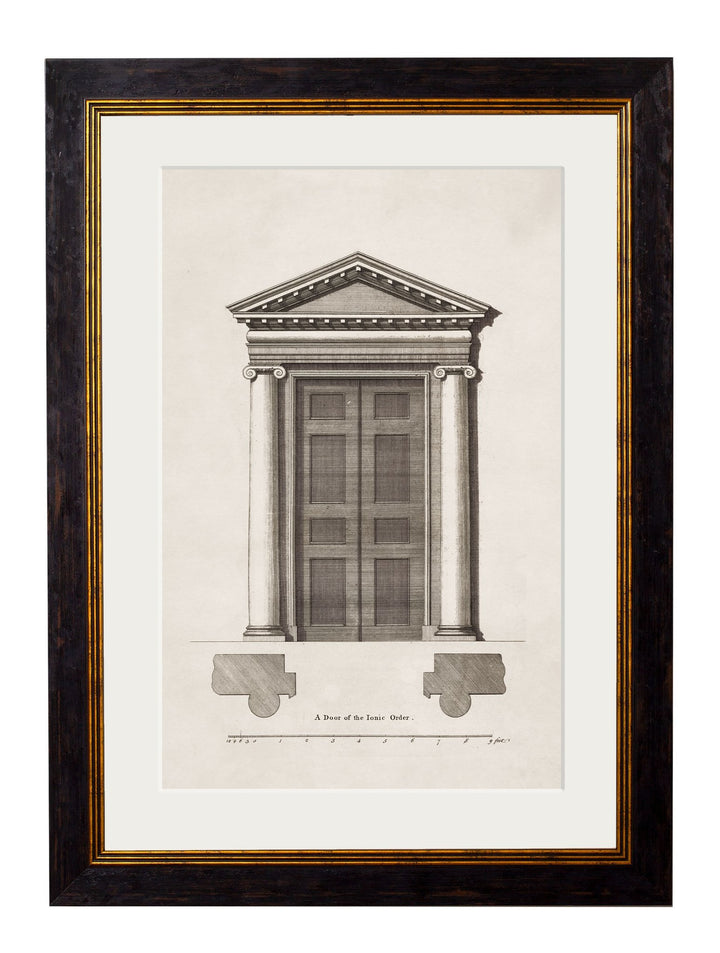 c.1756 Architectural Studies of Doors - TheArtistsQuarter