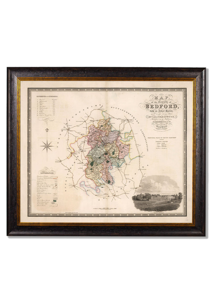 C.1830 County Maps of England - TheArtistsQuarter
