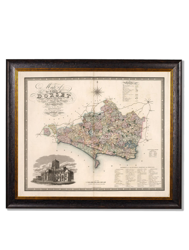 C.1830 County Maps of England - TheArtistsQuarter