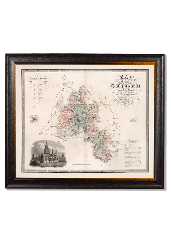 C.1830 County Maps of England - TheArtistsQuarter
