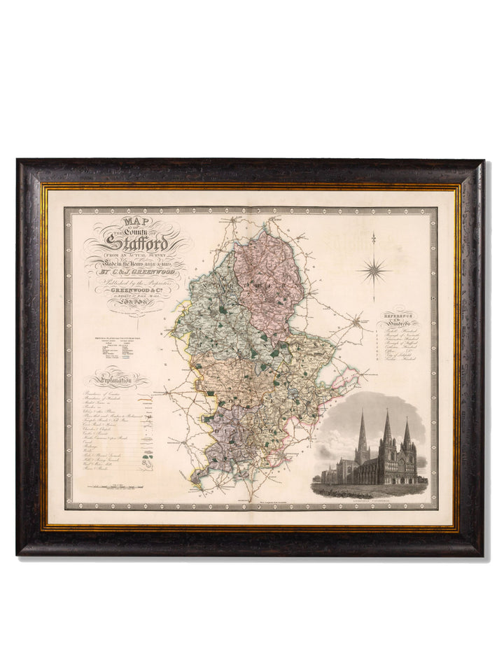 C.1830 County Maps of England - TheArtistsQuarter