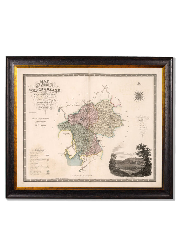 C.1830 County Maps of England - TheArtistsQuarter