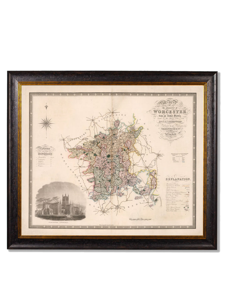 C.1830 County Maps of England - TheArtistsQuarter