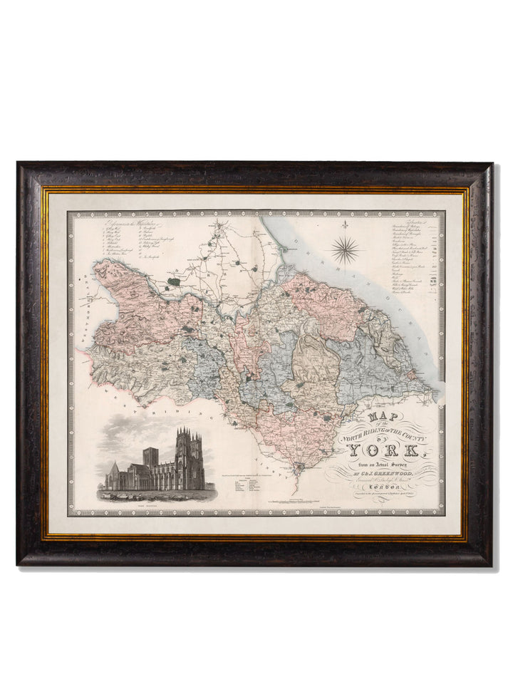 C.1830 County Maps of England - TheArtistsQuarter
