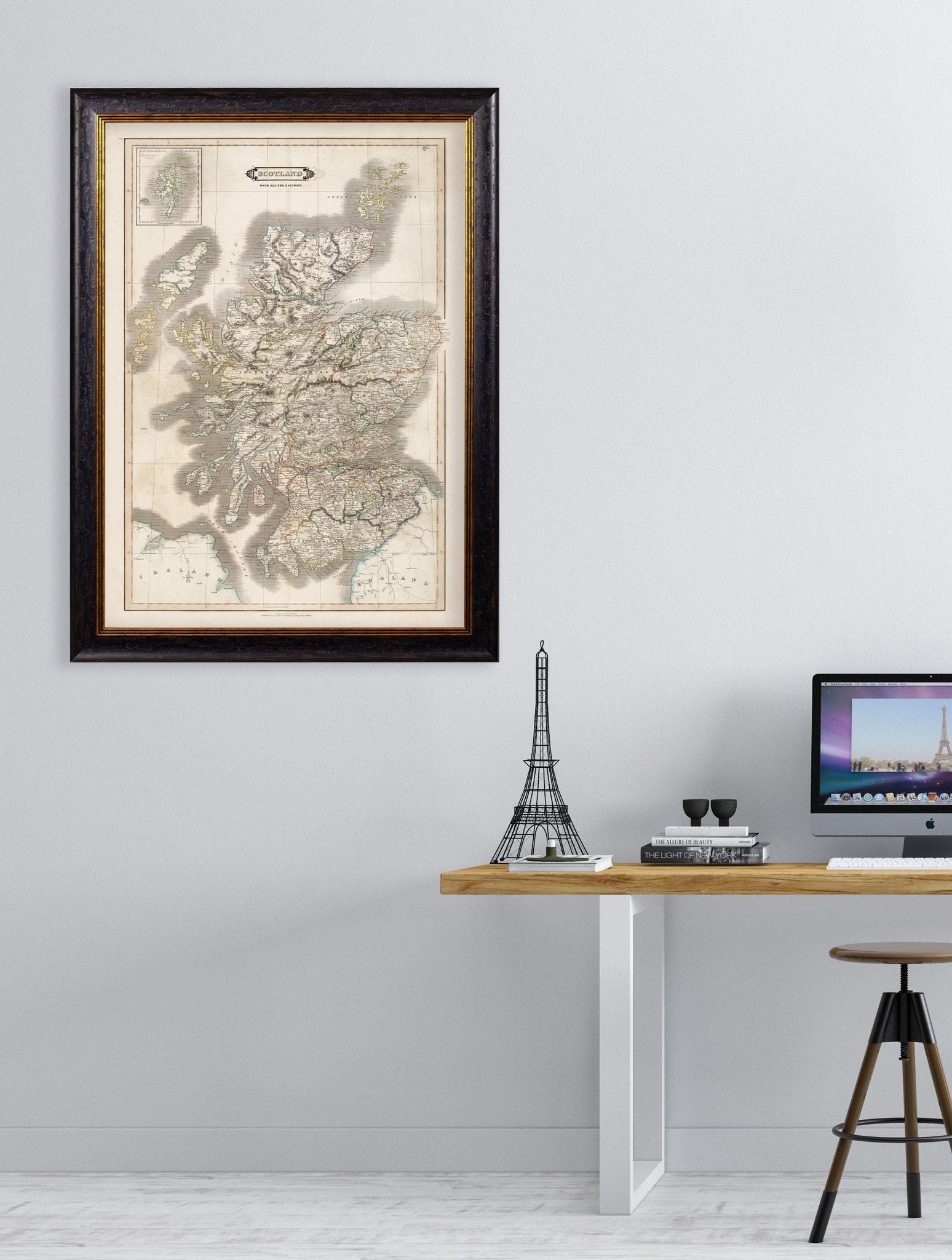 c.1831 Map of Scotland The Artists Quarter