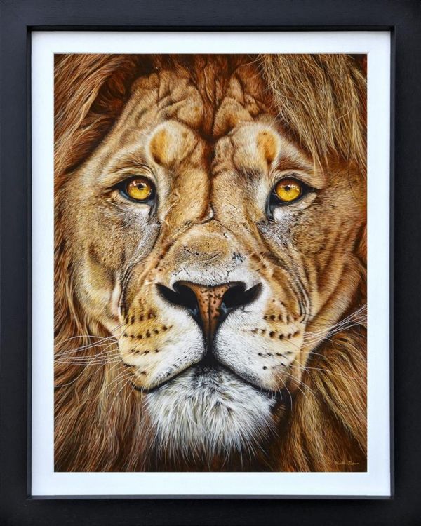 The King Canvas By Martin Robson Limited Edition The Artists Quarter