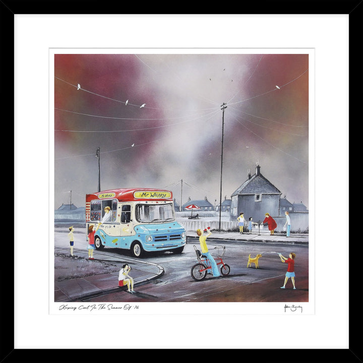 Keeping Cool In The Summer Of ‘76 By Adam Barsby - TheArtistsQuarter