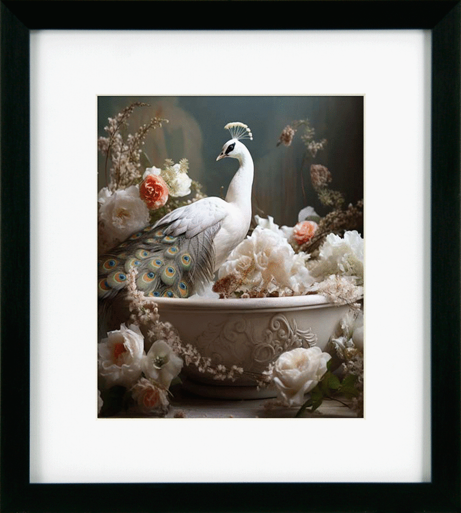 Bathroom Joy 8 Peacock By Lazar *NEW* - TheArtistsQuarter