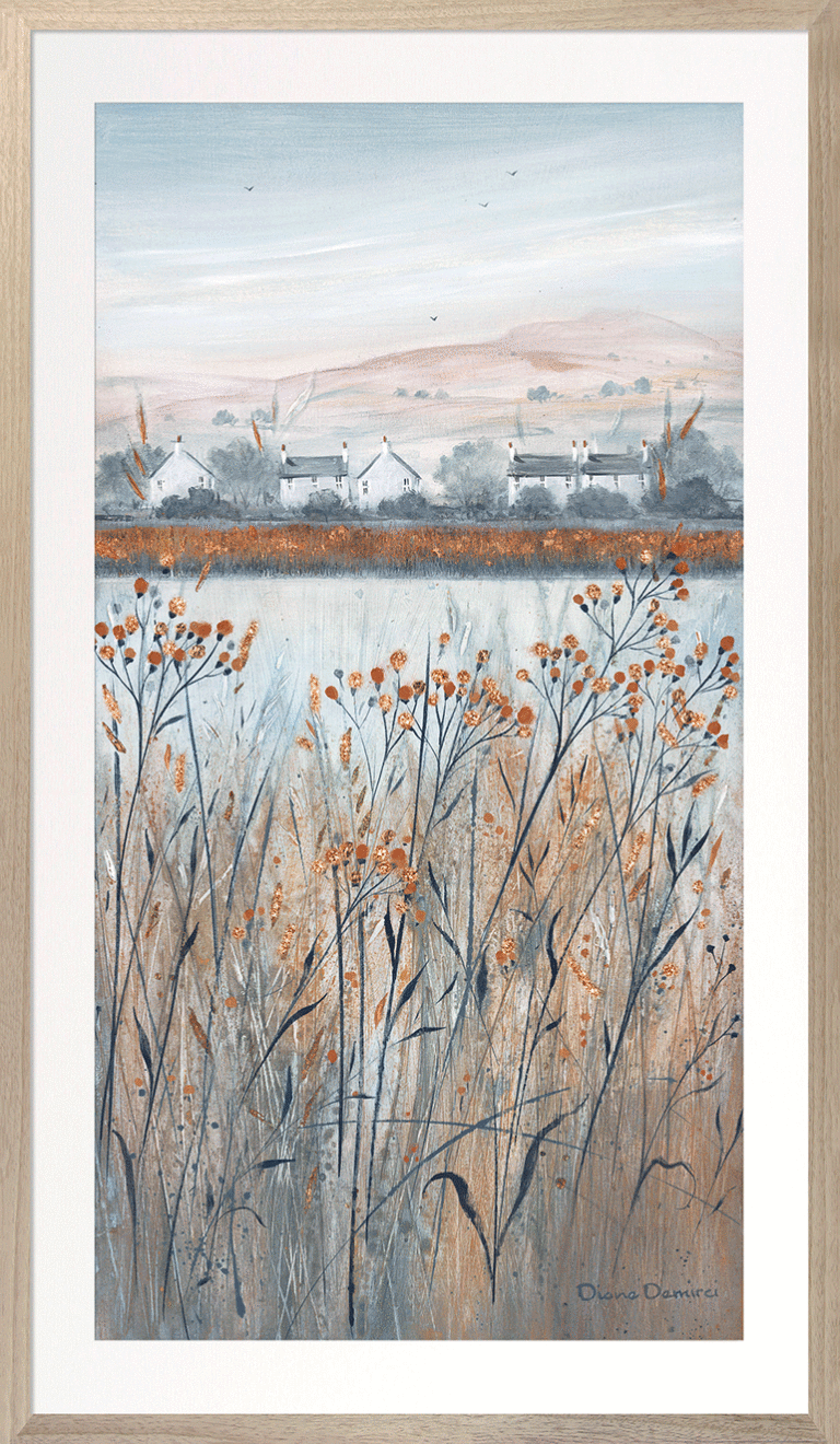 Copper Marshlands I By Diane Demirci - TheArtistsQuarter