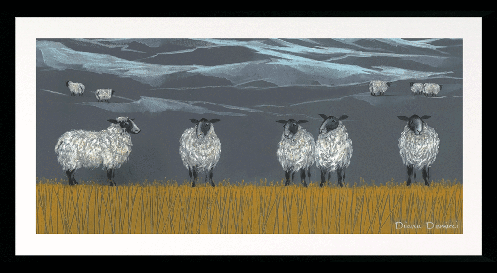 Pastures New Panel II By Diane Demirci - TheArtistsQuarter