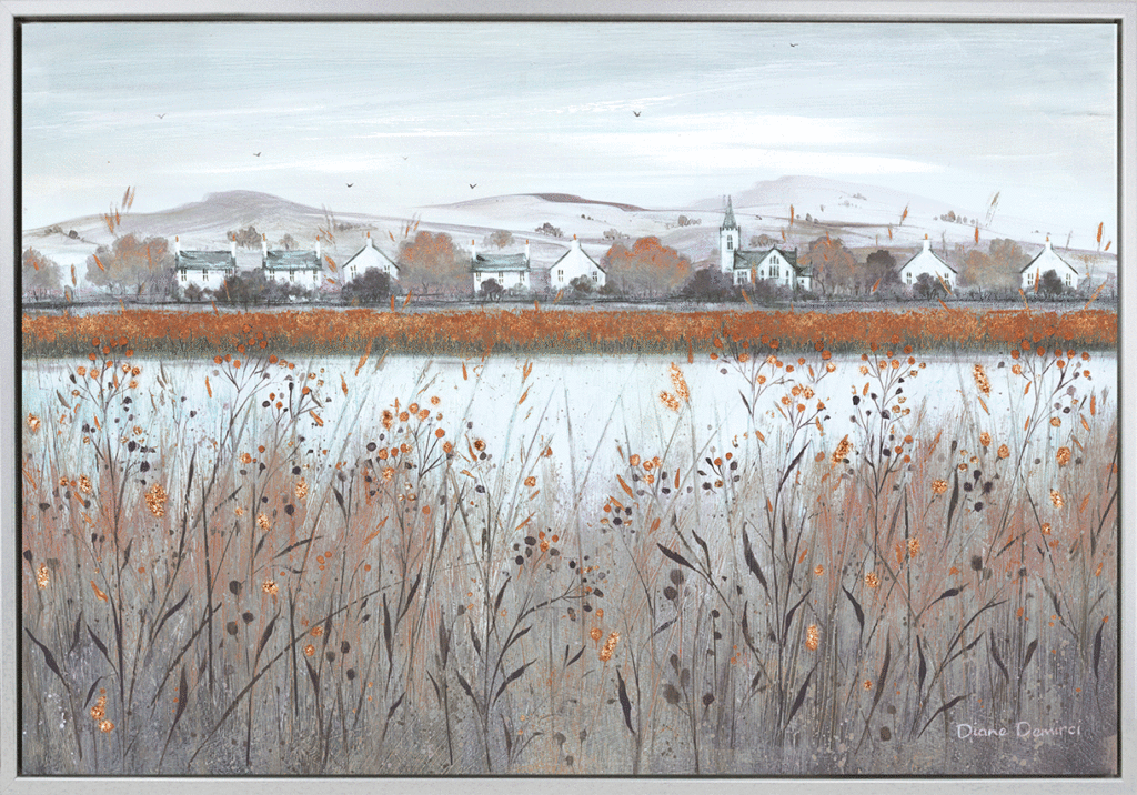 Marshland Panorama By Diane Demirci - TheArtistsQuarter