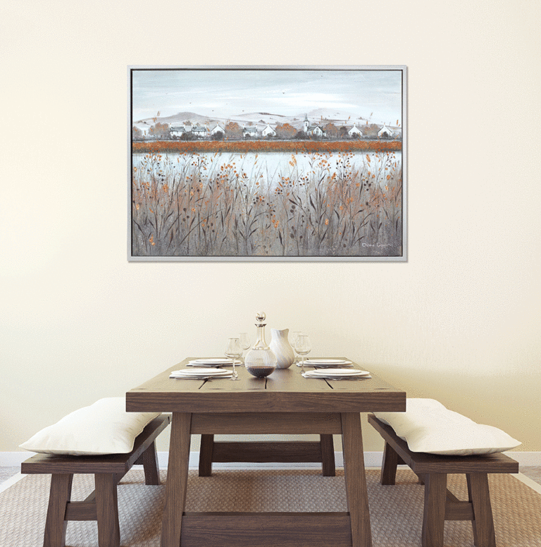 Marshland Panorama By Diane Demirci *NEW* - TheArtistsQuarter