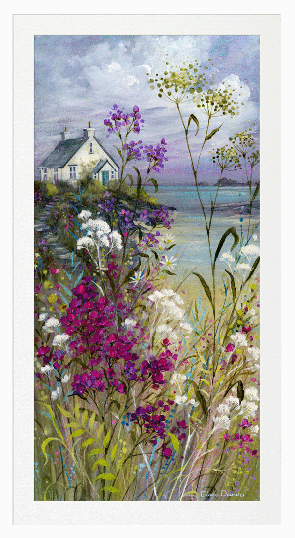 Cove Blooms I By Diane Demirci - TheArtistsQuarter