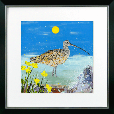 At the Coast III – Curlew By Adam James Severn *NEW* - TheArtistsQuarter