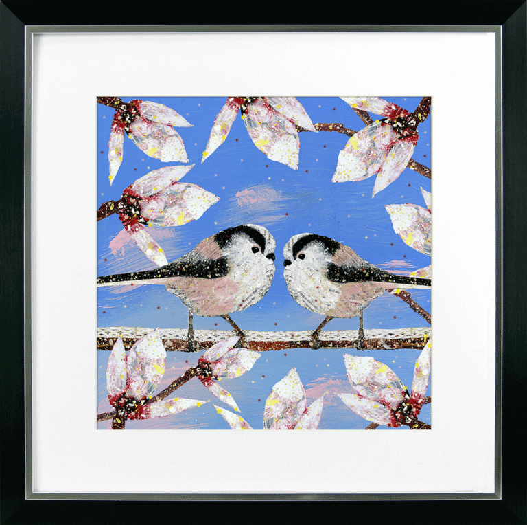 Bright & Beautiful Birds I – Long Tails By Adam James Severn *NEW* - TheArtistsQuarter