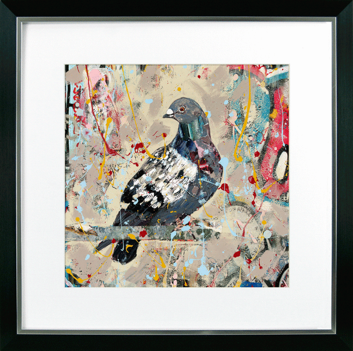 Bright & Beautiful Birds VI – Urban Bird By Adam James Severn *NEW* - TheArtistsQuarter