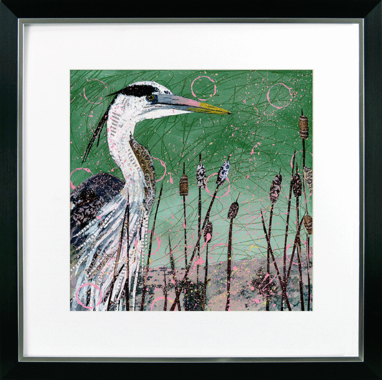 Green Heron By Adam James Severn *NEW* - TheArtistsQuarter