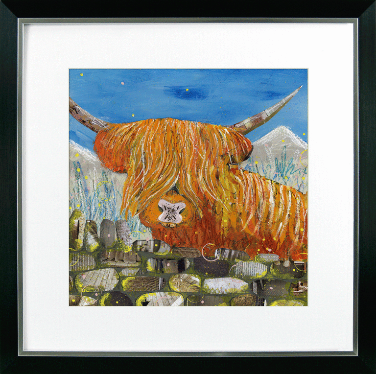 Highland Cow By Adam James Severn *NEW* - TheArtistsQuarter