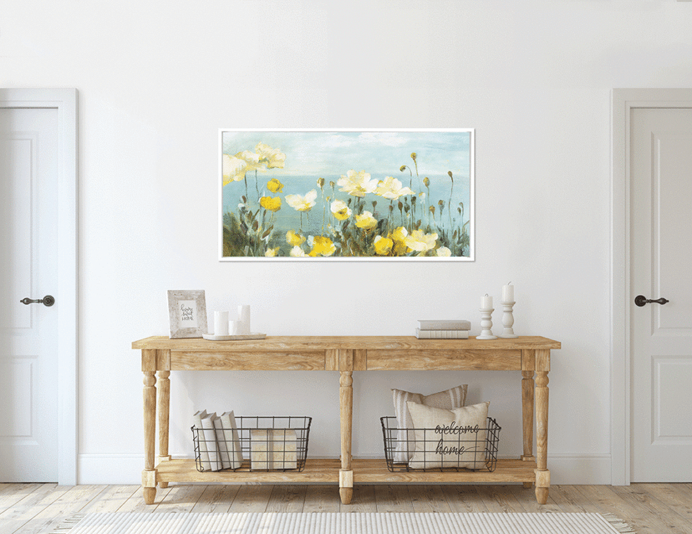 Coastal Dahlias II By Danhui Nai *NEW* - TheArtistsQuarter