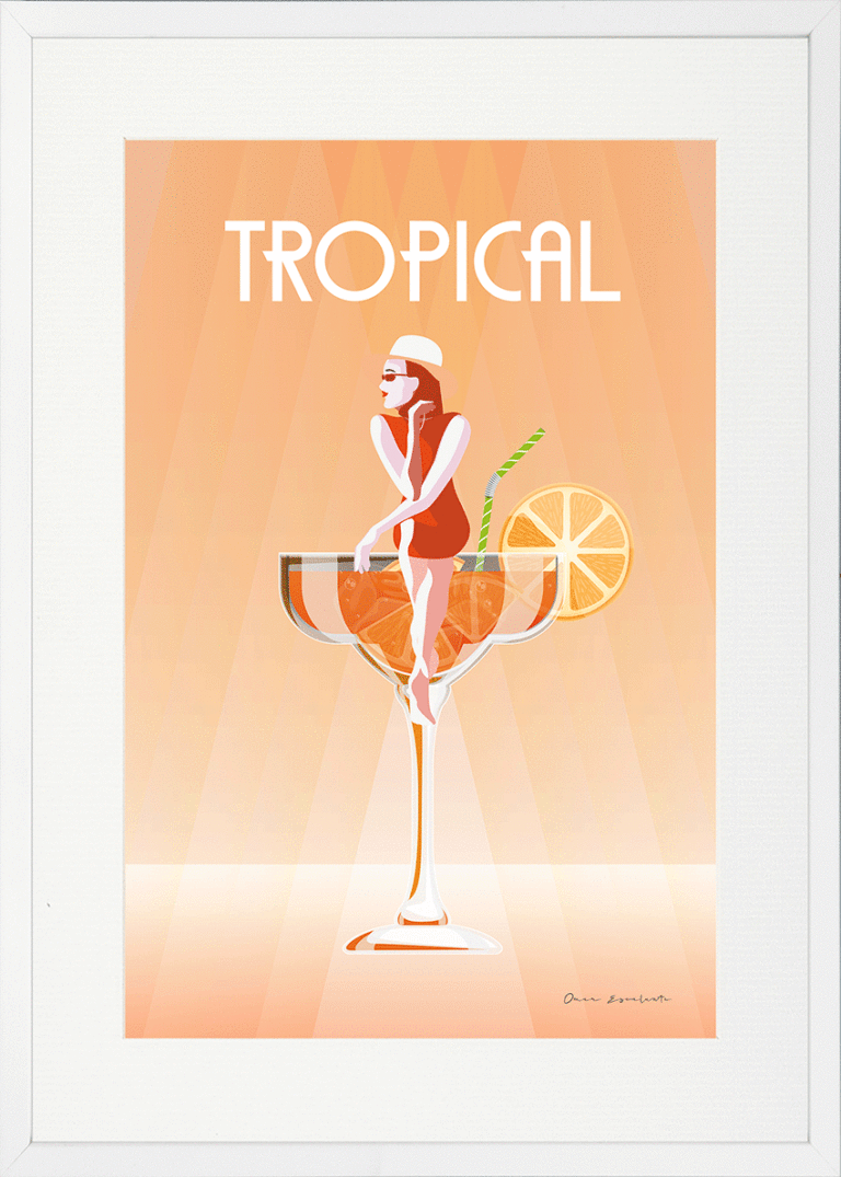 Cocktail Time 2 By Omar Escalante - TheArtistsQuarter