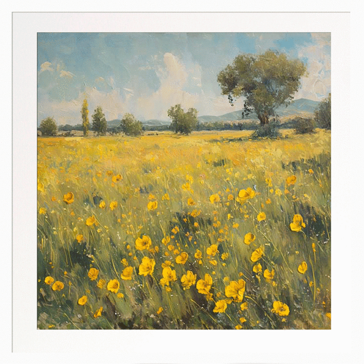 Fields Of Yellow I By Steve Hunziker - TheArtistsQuarter