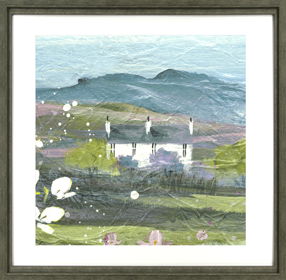 Hill Cottage II By Diane Demirci - TheArtistsQuarter