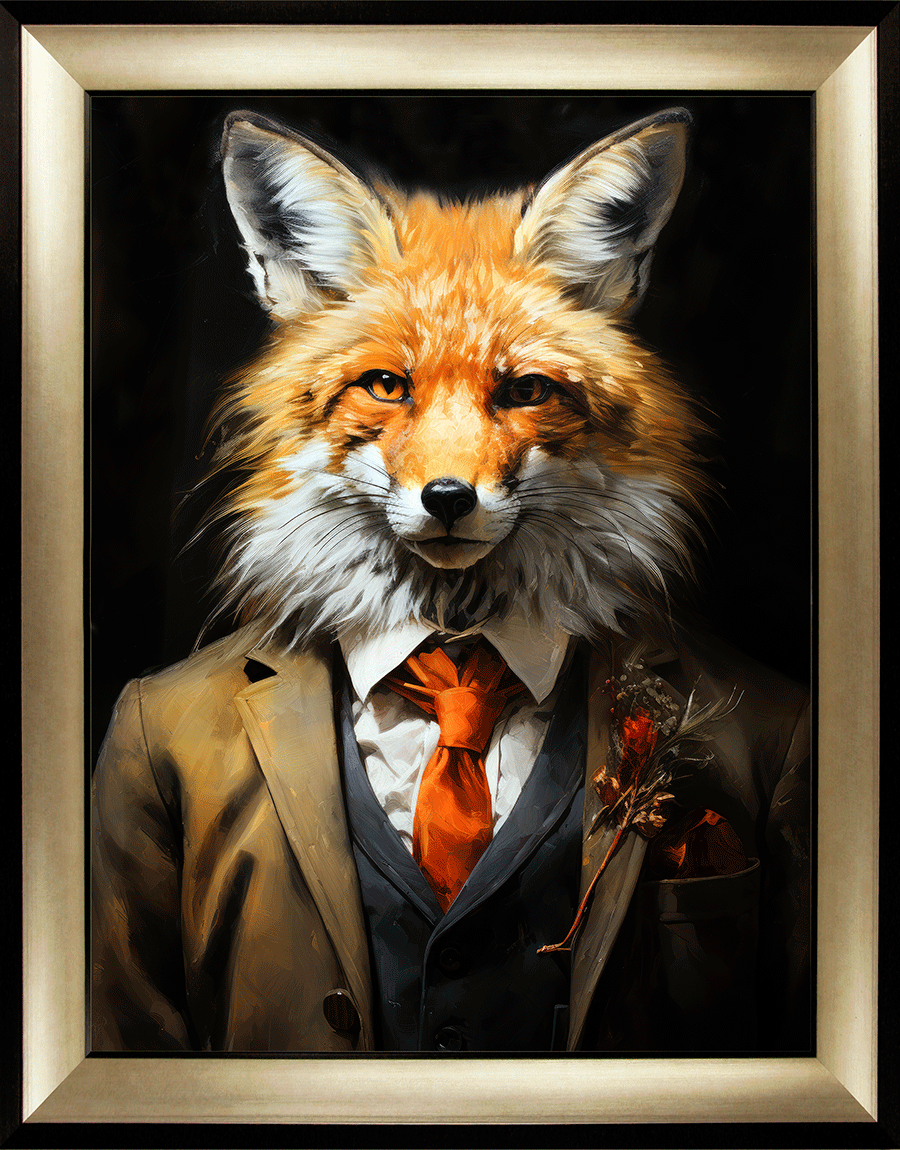 Mr Todd The Dapper Fox - TheArtistsQuarter