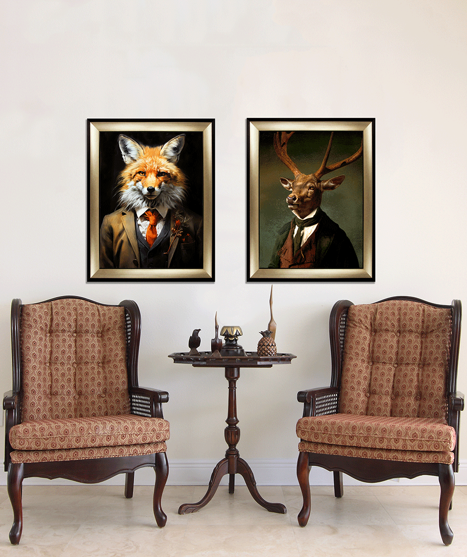 Mr Hart The Gentleman Stag - TheArtistsQuarter