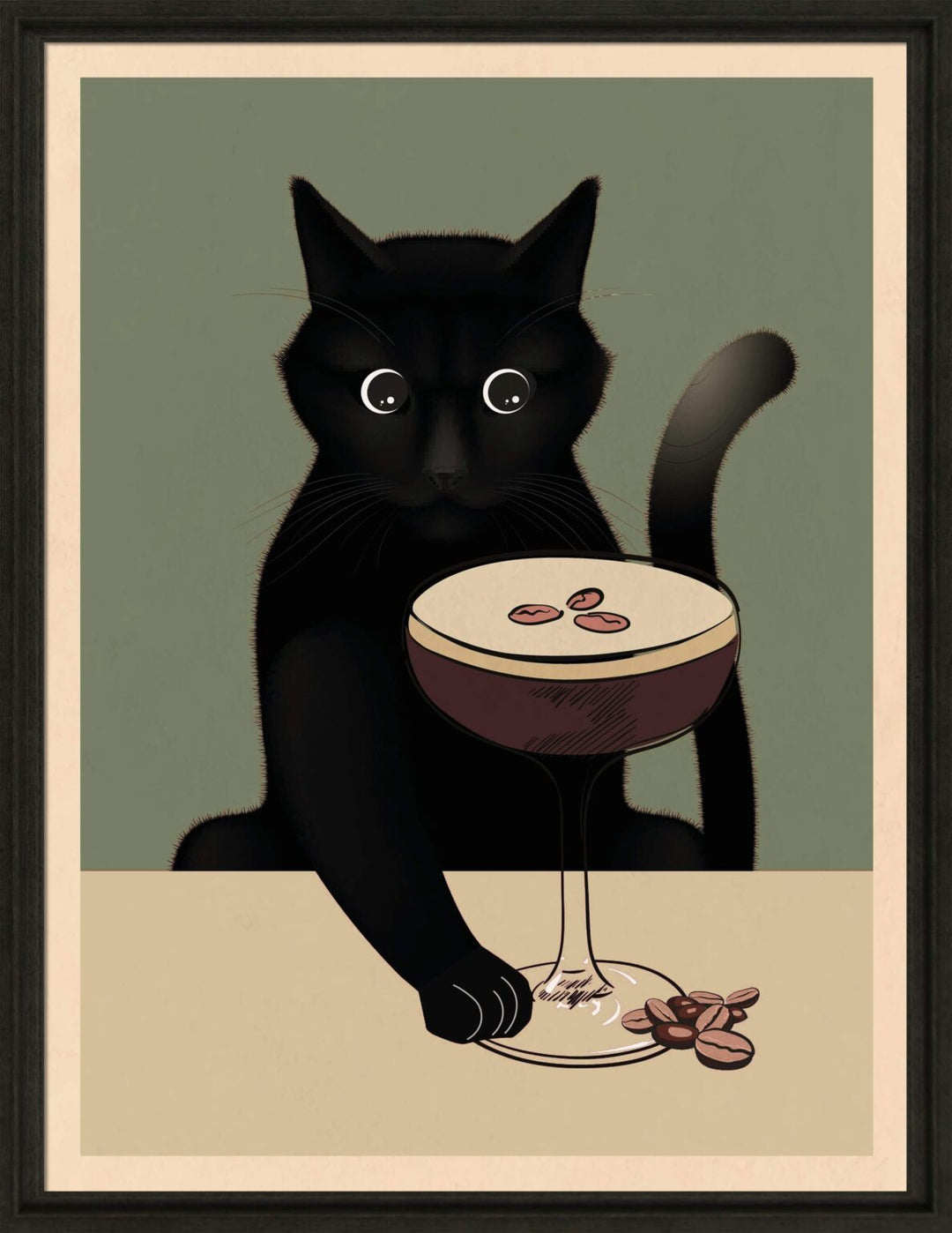 Thirsty Black Cats II - TheArtistsQuarter