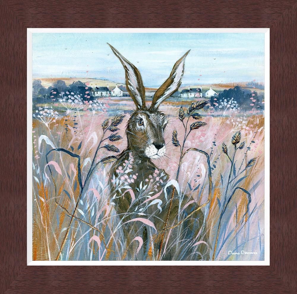 Hare in the Hay I By Diane Demirci - TheArtistsQuarter