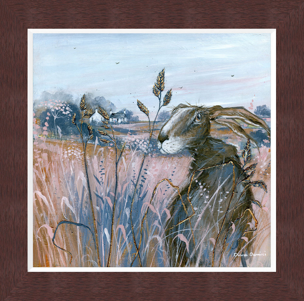 Hare in the Hay II By Diane Demirci - TheArtistsQuarter