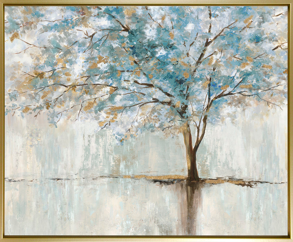 Dusty Indigo Forest By Alison Pearce - TheArtistsQuarter