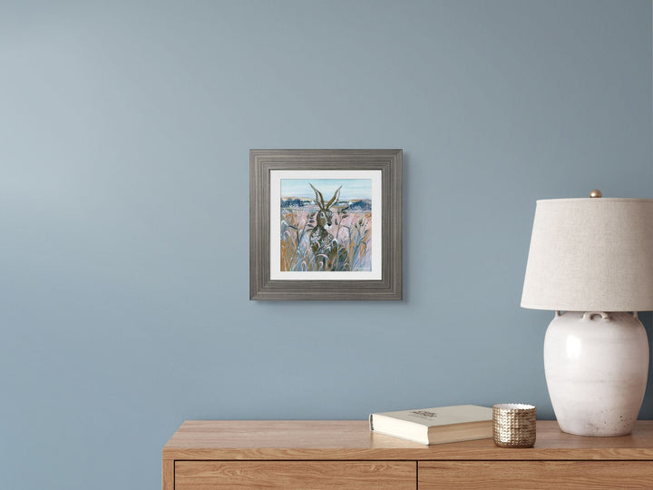 Hare in the Hay I (Small) By Diane Demirci - TheArtistsQuarter