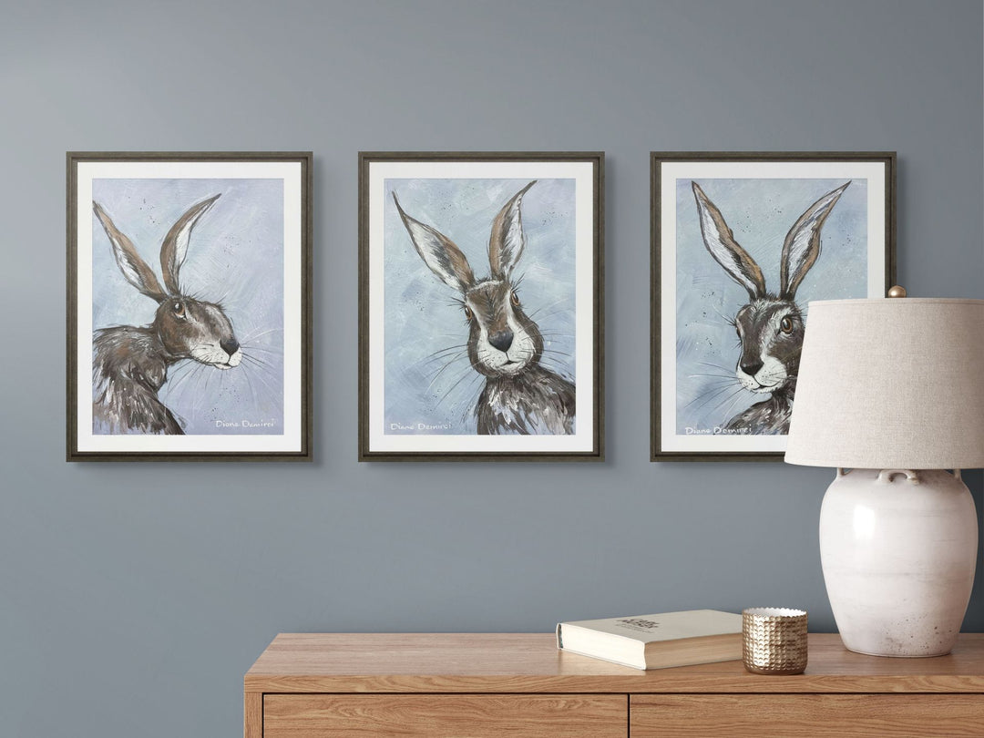Harvey In Blue By Diane Demirci - TheArtistsQuarter