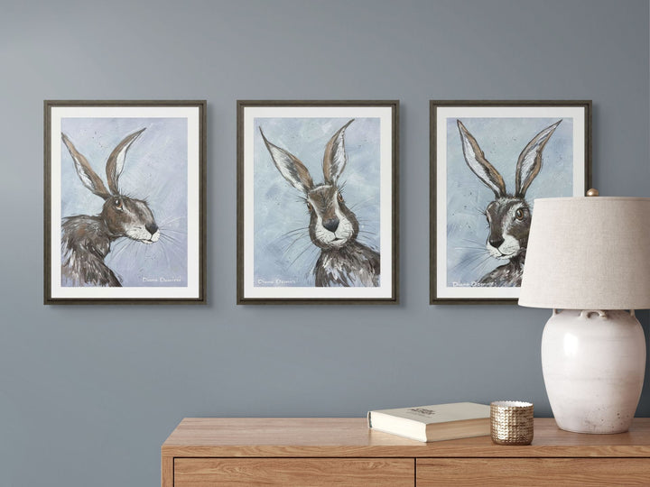 Harvey In Blue By Diane Demirci - TheArtistsQuarter