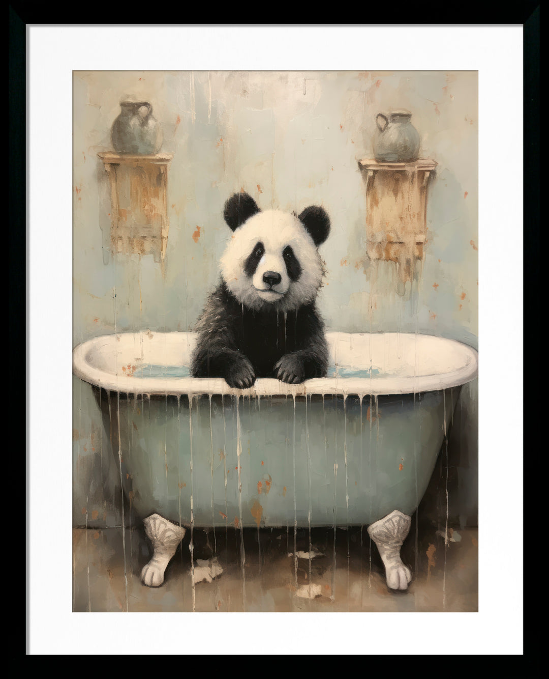 Bathroom Joy II Large By Lazar - TheArtistsQuarter