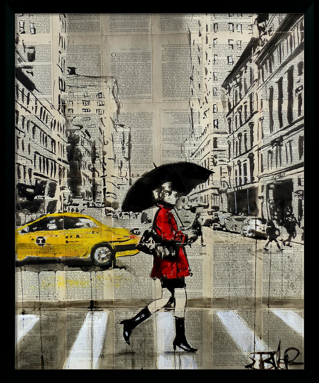 New York Rain III by Loui Jover