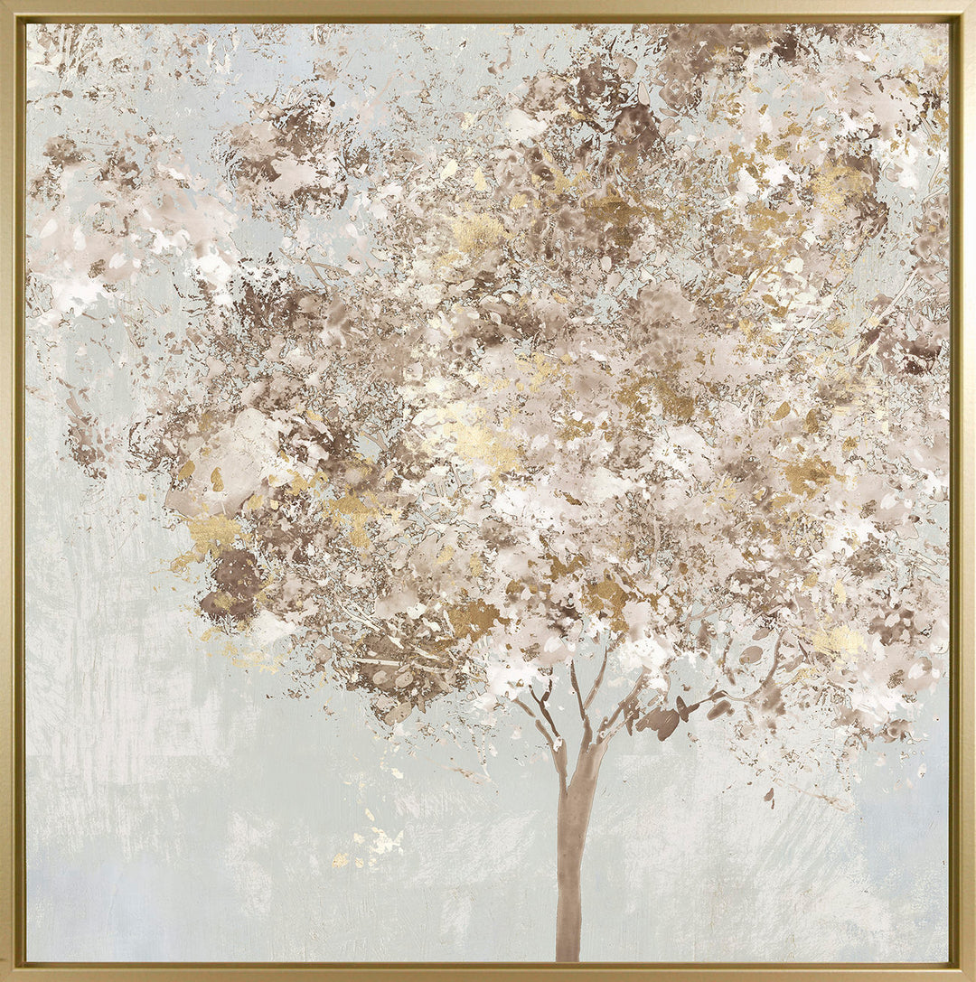 Shimmering Golden Tree by Allison Pearce