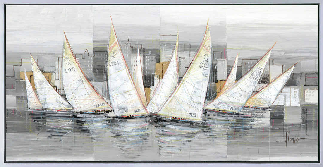 Regatta by Luigi Florio - TheArtistsQuarter