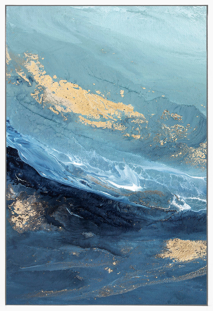 Peaceful Seaside (Triptych) 1 - TheArtistsQuarter