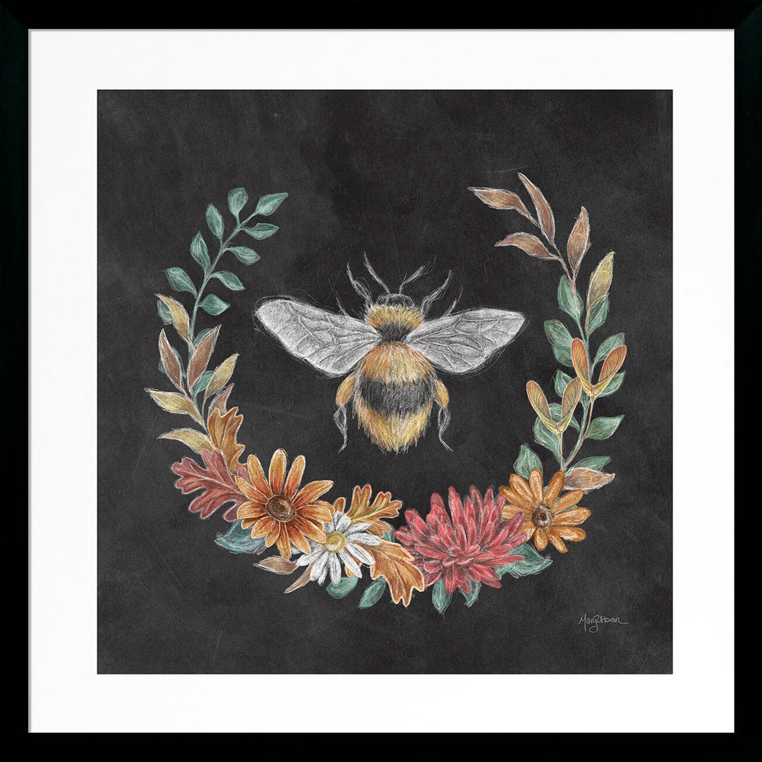 Late Summer Harvest Bees I by Mary Urban - TheArtistsQuarter