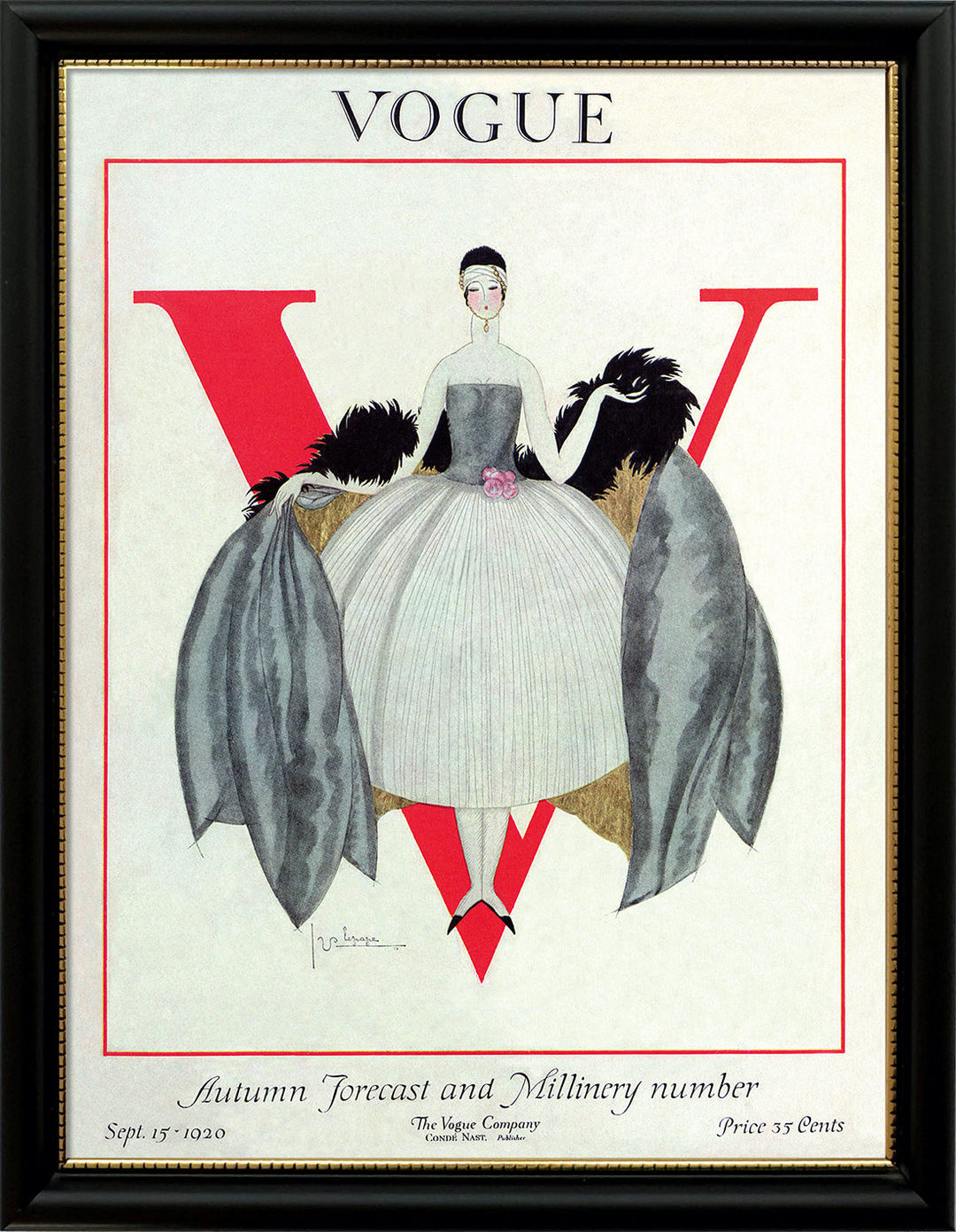 Vintage Fashion Series IV by None - TheArtistsQuarter