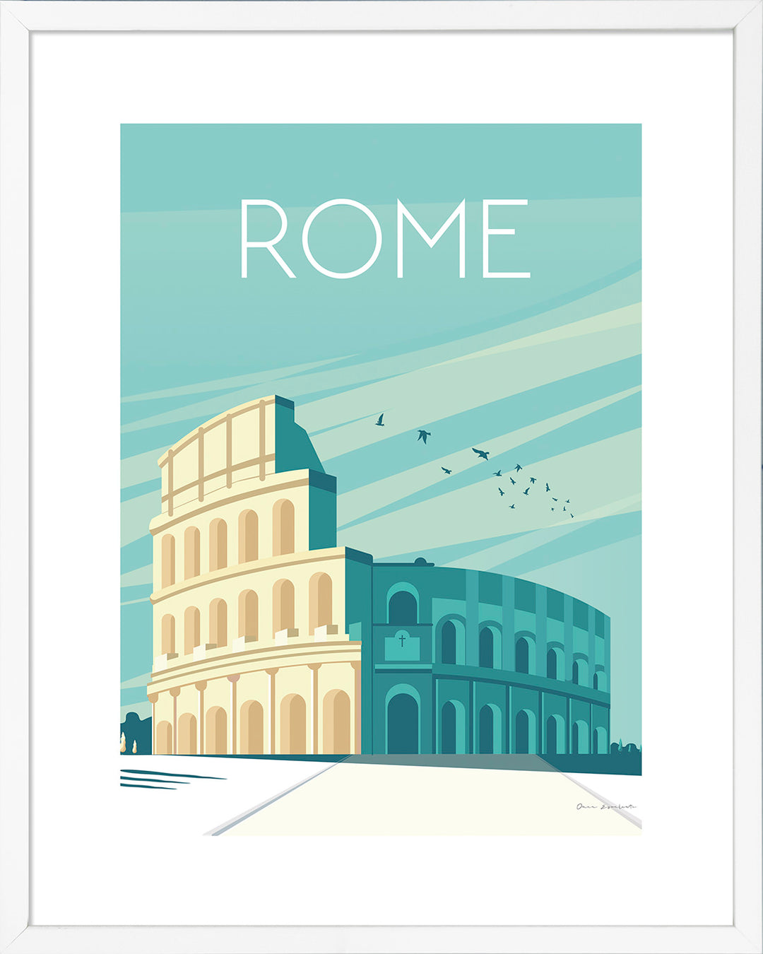 Travel Posters IV by Omar Escalante - TheArtistsQuarter