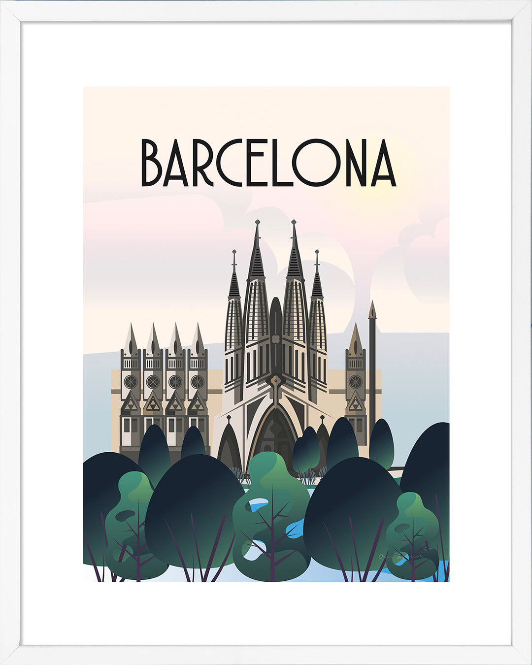 Travel Posters V by Omar Escalante - TheArtistsQuarter